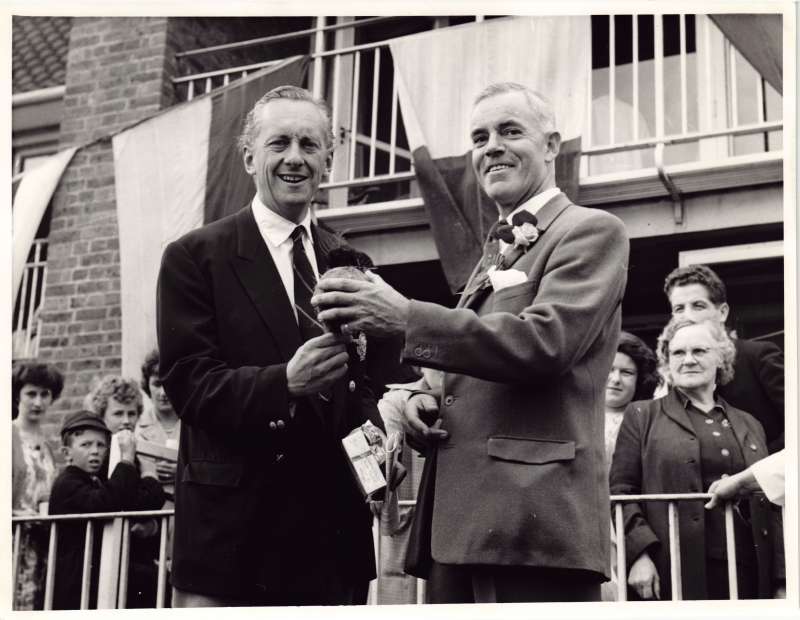 Hughie Green and Frank Phillips